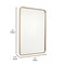 Flash Furniture Jada 40 x 30 Decorative Wall Mirror - Rounded Corners, Matte Gold HMHD-22M198YBN-GD-GG - alternate 6